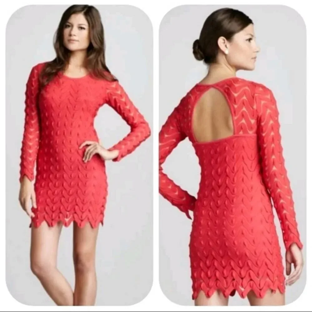 Free People Wild Thing Long Sleeved Dress
